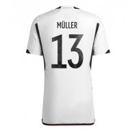 Saksa Thomas Muller #13 Kotipaita MM-kisat 2022 Lyhythihainen